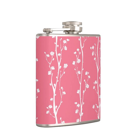 Orientalisches Pflaumenblütenmuster Flachmann (Rechts)