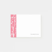 Orientalisches Pflaumenblütenmuster Post-it Klebezettel (Vorderseite)