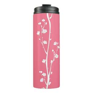 Orientalisches Pflaumenblütenmuster Thermosbecher