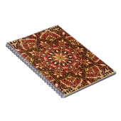 Orientalisches Rot: Vintager Blumenteppich Notizblock (Rechte Seite)