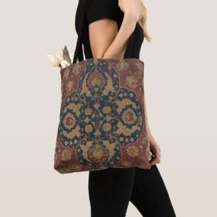Orientalisches Rotes Muster Tasche