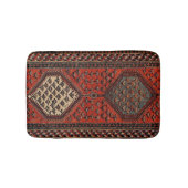 Orientalisches Rotrunnermuster Badematte (Vorderseite)