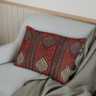 Orientalisches Rotrunnermuster Lendenkissen