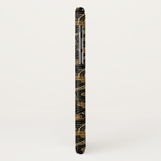 Orientalisches Seedrache-Muster Case-Mate iPhone Hülle (Hinten/Links)