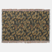 Orientalisches Seedrache-Muster Decke (Vorderseite)