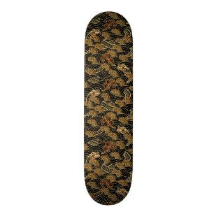 Orientalisches Seedrache-Muster Skateboard