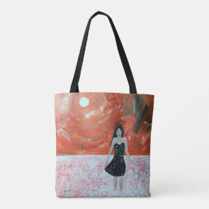 Orientalisches Sonnenuntergangsbild von Alfred Fox Tasche