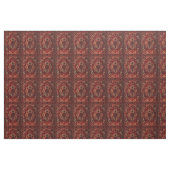 Orientalisches Teppichdesign in dunkelrot Stoff (Fat Quarter (45,7 x 55,9 cm))