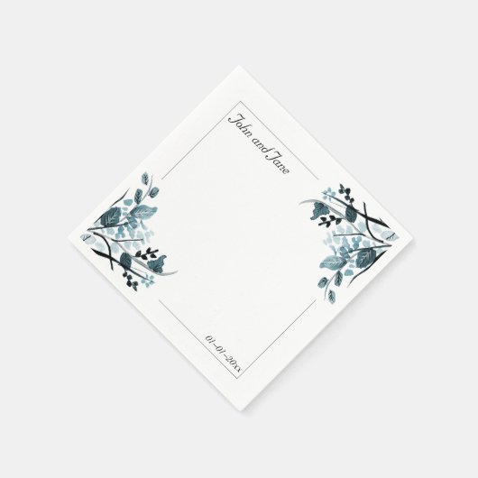 Orientalisches Thema Serviette (Ecke)