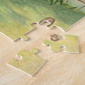 Orientalkrane am Wasser Puzzle (Seite)