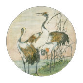 Orientalkrane am Wasser Schneidebrett (Vorderseite)