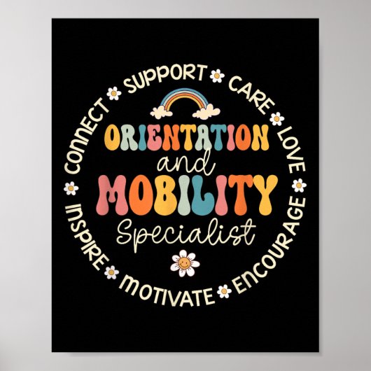 Orientation And Mobility Specialist Week Back To S Poster (Vorne)