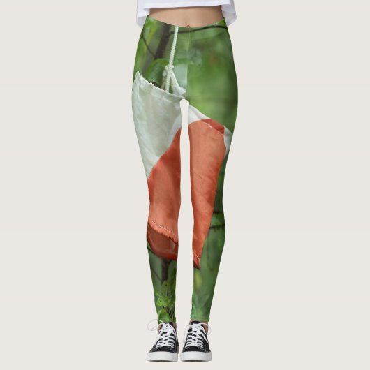 Orienteering Leggings - Flagge (Vorderseite)