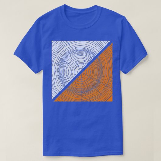 Orienteering Sportbaum Rings Orienteerer Wandern T-Shirt (Design vorne)