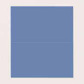 Orientierung: Gefaltetes horizontales Zelt sind Visitenkarten (Außenseite Aufgefaltet)