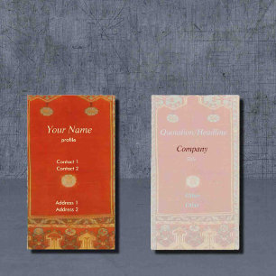 Orientteppich im ladinischen Stil Nr. 2 Visitenkarte