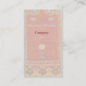 Orientteppich im ladinischen Stil Nr. 2 Visitenkarte (Rückseite)