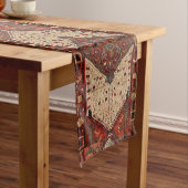 Orientteppiche in Orange und Creme Kurzer Tischläufer (Beispiel)