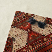 Orientteppiche in Orange und Creme Strandtuch (Beispiel)