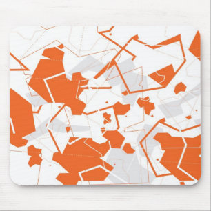 Origami abstraktes Mousepad