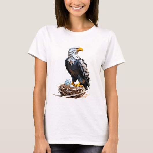 Origami American eagle shirt (Vorderseite)
