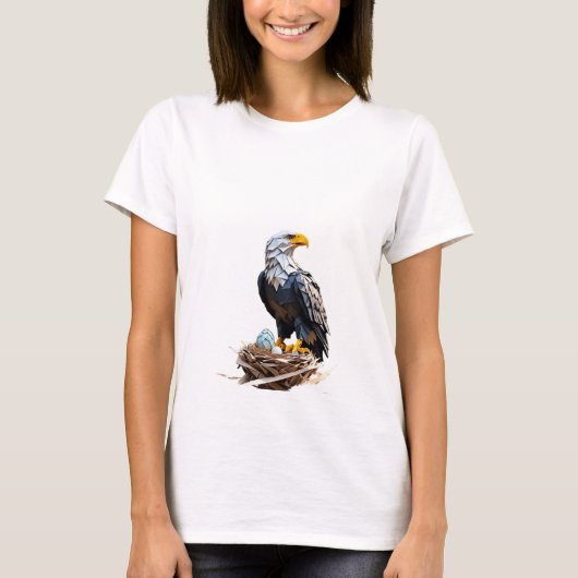 Origami American eagle shirt (Vorderseite)