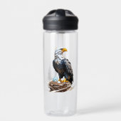 Origami American eagle  Trinkflasche (Vorderseite)