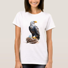 Origami-Amerikanischer-Adler-Shirt