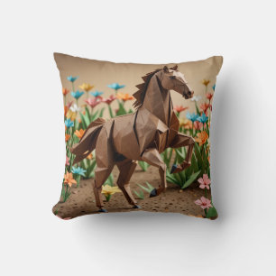 Origami Animal Horfy Comfy Kissen