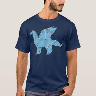 Origami Animal Shirt Mens Damen Ladys Paper Craf