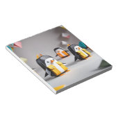 Origami Art - Adorable Baby Pinguine im Rucksack Notizblock (angewinkelt)