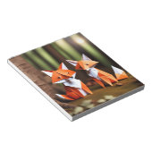 Origami Art - Duo of Wilderness: Füchse Notizblock (angewinkelt)