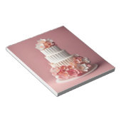 Origami Art - Ein exquisites Hochzeitskuchen Notizblock (angewinkelt)