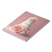 Origami Art - Ein exquisites Hochzeitskuchen Notizblock (Rotiert)