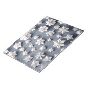 Origami Art - Frozen Elegante: Dazzling Snowflakes Notizblock (angewinkelt)