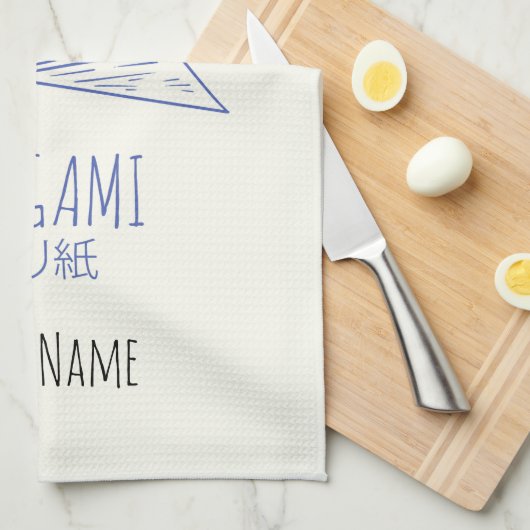 Origami Art japanische Faltkunst Retro Krane Geschirrtuch (Viertel Falte)