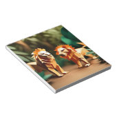 Origami Art-Monarch des Dschungels: Eine majestäti Notizblock (angewinkelt)