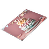 Origami Art - Süße für Ihre Feier Notizblock (angewinkelt)