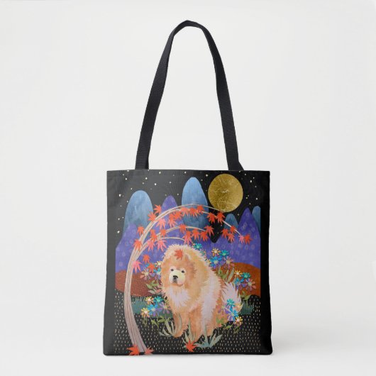 ORIGAMI AUTUMN Tasche oder Kreuzsack (Vorderseite)