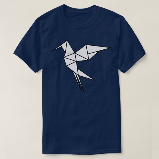 Origami bird (1) T-Shirt (Design vorne)