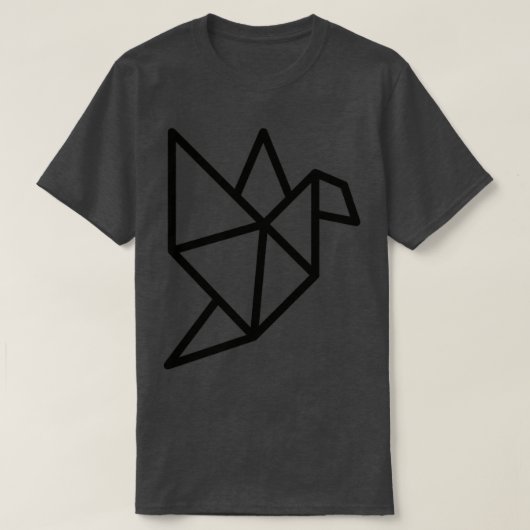 Origami bird (2) T-Shirt (Design vorne)