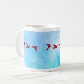 Origami Birds-Tasse Kaffeetasse (Vorderseite Links)