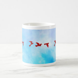 Origami Birds-Tasse Kaffeetasse