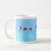 Origami Birds-Tasse Kaffeetasse (Links)
