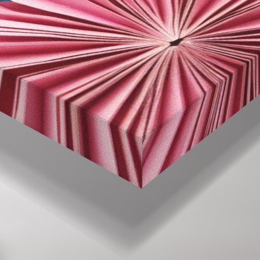 Origami-Blume Leinwanddruck (Ecke(Unten))