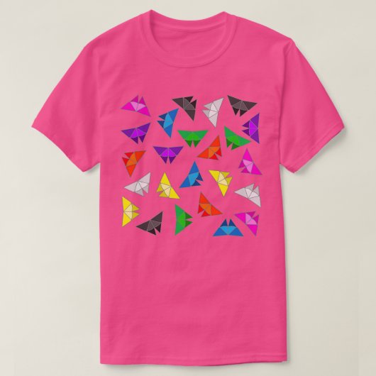 Origami Butterflies T-Shirt (Design vorne)