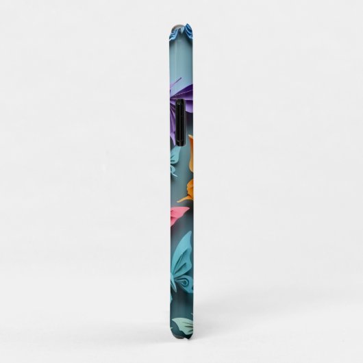 Origami Butterfly Pattern Case-Mate iPhone Hülle (Hinten/Rechts)