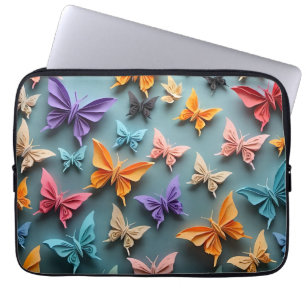 Origami Butterfly Pattern Laptopschutzhülle