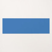 Origami Chintz (L) Blue Indigo Olive Black Yogamatte (Rückseite (Horizontal))