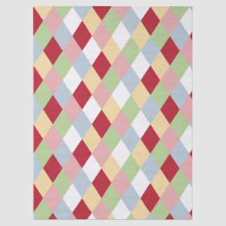 Origami Christmas - Harlequin Geometric Seidenpapier